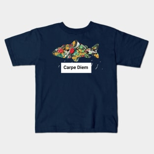 Carpe Diem Koi Kids T-Shirt